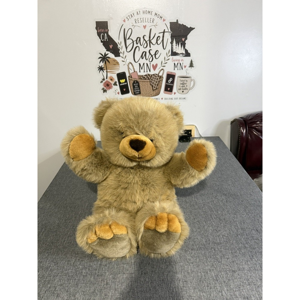 VTG Large 24" Brown Teddy Bear Plush Stuffed Animal 1994 JC Penny Collection